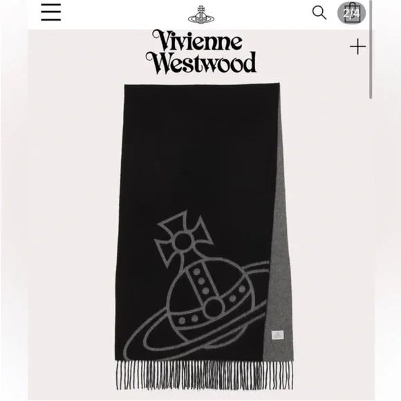 Vivienne Westwood wool scarf - Picture 3 of 9